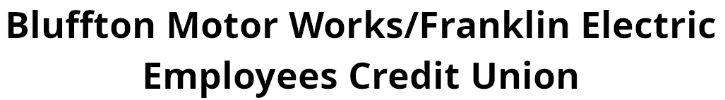 Bluffton Motor Works Franklin Elect Credit Union
